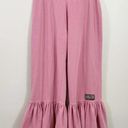 Matilda Jane  Shaved Ice Big Ruffles Mauve Cropped Pants Photo 0