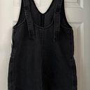 Free People We The Free High Roller Skirtall Mineral Black Denim Size Small NWT Photo 5