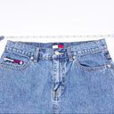 Tommy Hilfiger Tommy Jeans Vintage Y2K 2000s  A-line Cutoff Denim Mini Skirt 7 Photo 7