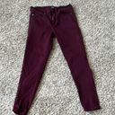 Gap 1969 Purple Gap Skinny Ankle Jeans Photo 0