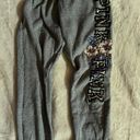 PINK - Victoria's Secret HTF-Victoria secret PINK Tropical Flower Sequin Full Zip/Capri Sweats Matching set XS Photo 8