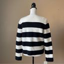 Elle  | Striped Open Cardigan Sweater Sz M Photo 3