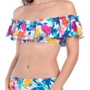 Bleu Rod Beattie New!   Floral Off the Shoulder Bikini Set Photo 1