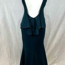 Lulus beautiful dark teal backless mermaid maxi dress size medium Photo 6