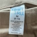 Time And Tru  Beige Pull on Pants Skinny Jeggings Women’s Size Medium (8-10) Photo 2