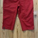 Chico's Chico Red Capri Pants Size1.5 Photo 2