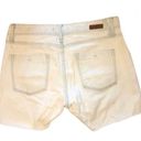 Roxy  Button Fly White Wash Jean Shorts Size 26 Photo 1