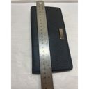 Cole Haan  Leather Zip Snap Close Slim Wallet Black NWT $128 Photo 4