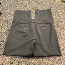 The Loft Women's Ann Taylor Charcoal Gray Marissa Straight Trousers Size 6 EUC #6337 Photo 9