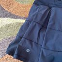 Lululemon Pace Rival Black Tennis Skirt Skort Built in Shorts Size 4 Photo 2