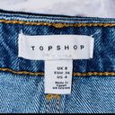 Topshop  Denim Mini Skirt sz 4 Photo 2