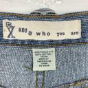 Bermuda Vintage Womens GX Know Who You Are  Jean Shorts Blue Medium Wash Size 30 Photo 2