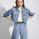 Vintage Blue J.ING  Crop Denim Jacket Photo 6