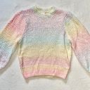 Vestique NWOT  Rainbow Knit Sweater size Small Photo 3