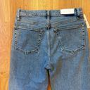 RE/DONE  Jeans 90’s High Rise Crop Medium Wash NWT Size 28 Photo 4