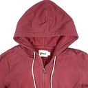 Pact  Womens Size S Full Zip Hoodie Sweater Organic Cotton Athleisure Staple Red Photo 1