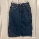 Calvin Klein Jeans  Denim Pencil Skirt Photo 1