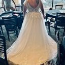 Amazon Lace Boho Beach Wedding Dress Photo 5