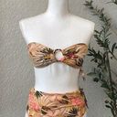 Time And Tru Floral Tropical Bikini Set NEW Size Small 4/6 Photo 0