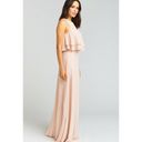 Show Me Your Mumu SMYM  Princess Di Maxi Skirt large Dust Blush Crisp Photo 2