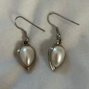Sterling Silver And Pear Teardrop Earrings Photo 0