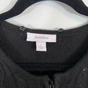 Dress Barn Vintage  Women's Black Cardinals Embellished Holiday Sweater Size L Photo 2