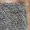 American Eagle  Leopard Print High Rise Jeggings Next Level Stretch Skinny Sz 22 Photo 4