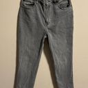 Abercrombie & Fitch  Curve Love The ‘90s Straight Ultra High Rise Gray Size 32/14 Photo 6