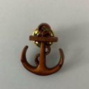 Boutique Anchor brewing pin, Copper tone Photo 0