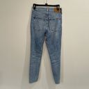 Aritzia  Denim Forum The Lola High Rise Skinny Crop Jeans Size 28 Raw Hem Photo 2