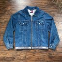 Tommy Hilfiger  • vintage denim jacket zip front trucker logo blue jean 90s y2k Photo 0