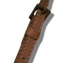 American Eagle Women’s Brown Leather Skinny Belt 40” Photo 1