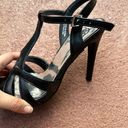 Daisy Fuentes Black Strappy Heels Photo 3