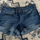 Mossimo Denim Mid-Rise Blue Jean Shorts Photo 0