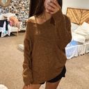 Nine West Sparkly V Neck Sweater Photo 0