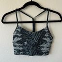 Lululemon  Flow Y Longline Sport Bra Nulu Blue Gray Photo 0