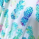 PilyQ  Pull On Pineapple Swim Cover Up Dress Size M/L Photo 6