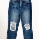 L'Agence NWT L’ Agence Denim Adele High Rise Crop Stove Pipe Jeans Newberry Blue Size 29 Photo 2