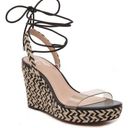 mix no. 6 SAMIRA ESPADRILLE Lace Up Wedge Sandals Women’s 7.5 Photo 0