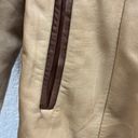 Vera Pelle  Vintage Tan Leather Jacket 16 L Photo 3