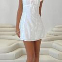 Princess Polly Besiana Mini Dress White Curve Photo 0