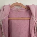 Brandy Melville Light Pink Cropped Hoodie Photo 2