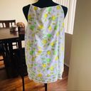 Maison Jules  Tiered Lemon Print Top sz XXL Photo 3