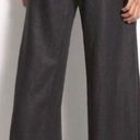 Lafayette 148  NY | Black Linen Wide Leg Sailor Button Trouser Pants | Size 2 Photo 1