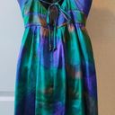 Oleg Cassini Vintage  100% Silk Dress Summer straps Size 6 Photo 3