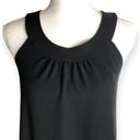 Naked Zebra  Black Halter Neck Tank Top Blouse Photo 1