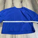 Beach Riot NEW  Getaway League Rapids Long Sleeve Tee Medium Cropped Deep Ocean Photo 4