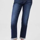 Paige  Dark Blue Enchant Brigitte Boyfriend Denim Jeans 23 Photo 0