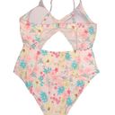 Celebrity Pink  floral cut out swimsuit Photo 3