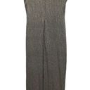 Connected Apparel  Womens Brown Metallic Cap Sleeve Maxi Evening Sheath Dress 12P Photo 5